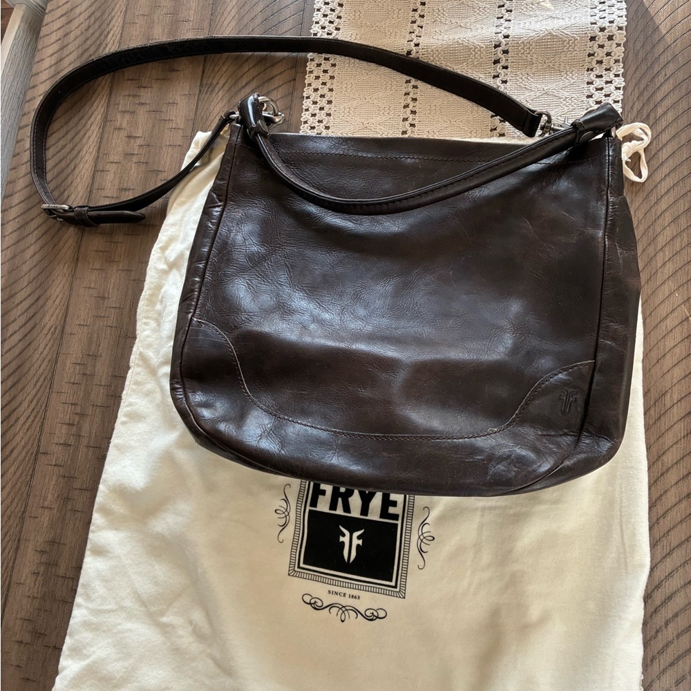 Frye Melissa Hobo Leather Shoulder or crossbody Bag